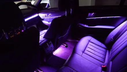 부산엠비언트  벤츠 E CLASS 가변엠비언트 *사운드메이드* / 부산 진구, 김해