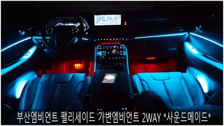 부산엠비언트 팰리세이드 가변엠비언트 *사운드메이드* / 부산 진구, 김해