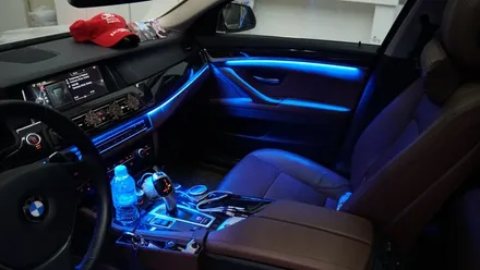 BMW 520D F10 엠비언트 시공기 / 부산 진구, 김해