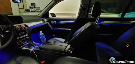 벤츠 W204 C클래스 비노출엠비언트 / 부산 진구, 김해