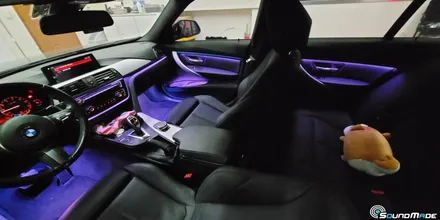 BMW 3시리즈 F30 비노출엠비언트 시공전문점 / BMW / 3시리즈 (F30) / 부산 진구