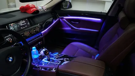 BMW 520D F10 엠비언트 시공기 / 부산 진구, 김해