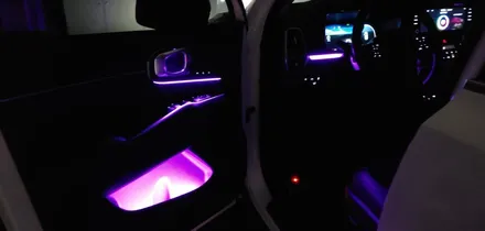 부산 MQ4쏘렌토 SORENTO 레터링과 함께 순정같은 엠비언트 시공 / 부산 진구, 김해