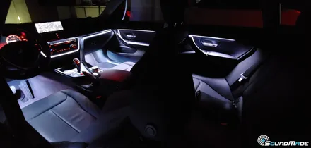 부산 bmw 4시리즈 비노출엠비언트 시공기 / BMW / 4시리즈 / 부산 진구