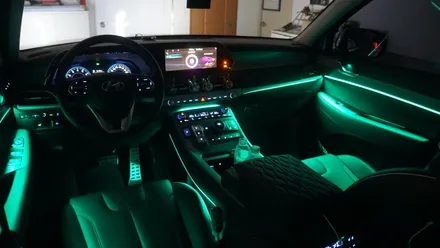 울산[팰리세이드] 매립형 RGB 엠비언트 무드등 시공후기 / 부산 진구, 김해