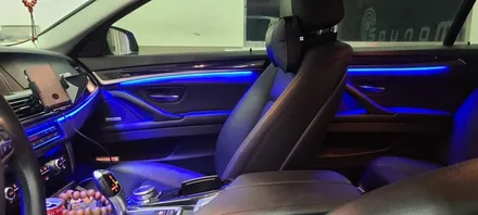 부산 BMW 520d 엠비언트 라이트 실내무드등 실내튜닝 / 부산 진구, 김해