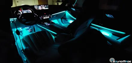 제네시스 G80 글로우모션 엠비언트 시공기 / 부산 진구, 김해