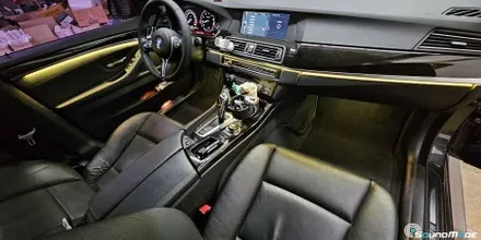 BMW 5시리즈 F10 비노출엠비언트 시공기! / 부산 진구, 김해