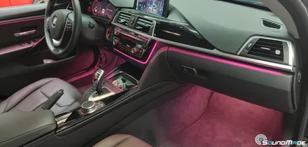 부산 bmw 4시리즈 비노출엠비언트 시공기 / BMW / 4시리즈 / 부산 진구