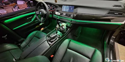 BMW 5시리즈 F10 비노출엠비언트 시공기! / 부산 진구, 김해