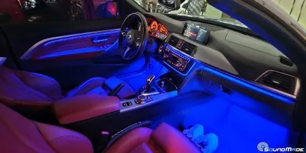 BMW 430i 엠비언트 시공기입니다. / 부산 진구, 김해