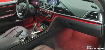부산 bmw 4시리즈 비노출엠비언트 시공기 / BMW / 4시리즈 / 부산 진구
