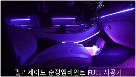 팰리세이드 순정형엠비언트 FULL / 부산 진구, 김해