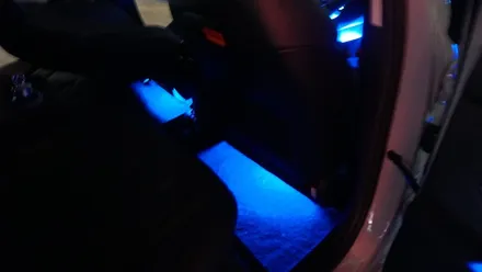 [아반떼CN7] 순정과 함께 순정연동되는 실내무드등 시공후기 / 부산 진구, 김해