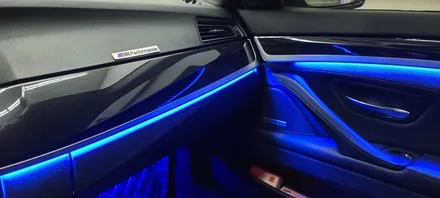 부산 BMW 520d 엠비언트 라이트 실내무드등 실내튜닝 / 부산 진구, 김해