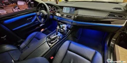 BMW 5시리즈 F10 비노출엠비언트 시공기! / 부산 진구, 김해
