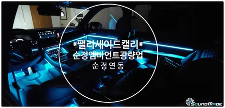 팰리세이드 캘리그라피 엠비언트 광량업! / 부산 진구, 김해