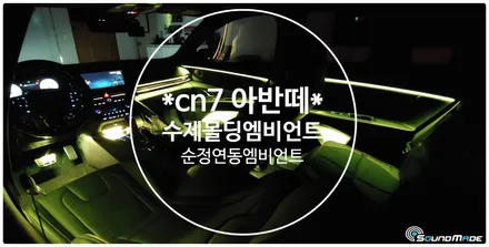 cn7 아반떼 수제몰딩엠비언트 부산엠비언트 전문점 / 부산 진구, 김해