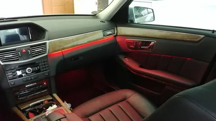 부산엠비언트  벤츠 E CLASS 가변엠비언트 *사운드메이드* / 부산 진구, 김해