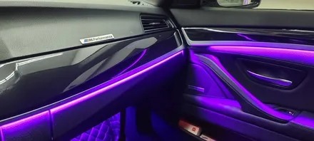 부산 BMW 520d 엠비언트 라이트 실내무드등 실내튜닝 / 부산 진구, 김해