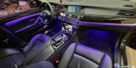 BMW 5시리즈 F10 비노출엠비언트 시공기! / 부산 진구, 김해