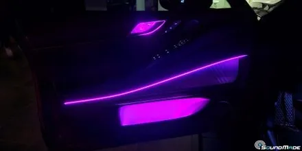 제네시스 G80 순정엠비언트 광량업 + 아크릴매립엠비언트 / 부산 진구, 김해