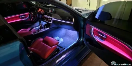 BMW 430i 엠비언트 시공기입니다. / 부산 진구, 김해