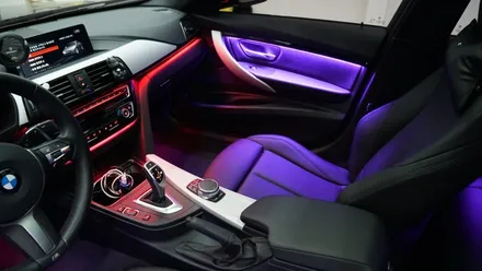 BMW3시리즈 엠비언트시공후기 / 부산 진구, 김해