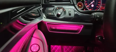 부산 BMW 520d 엠비언트 라이트 실내무드등 실내튜닝 / 부산 진구, 김해