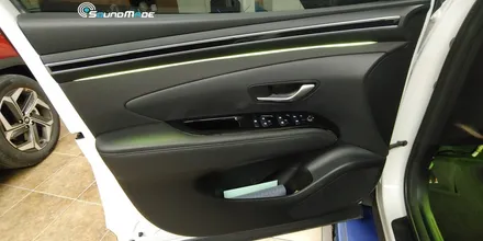 투싼 NX4 순정연동 비노출엠비언트 시공기 / 부산 진구, 김해
