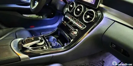 BENZ C200 순정엠비언트 광량업 시공기! / 부산 진구, 김해