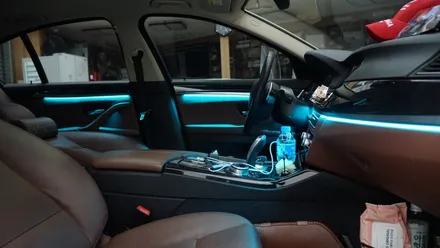 BMW 520D F10 엠비언트 시공기 / 부산 진구, 김해