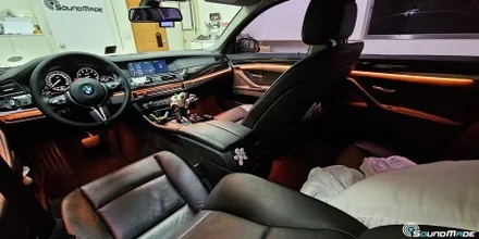 BMW 5시리즈 F10 비노출엠비언트 시공기! / 부산 진구, 김해