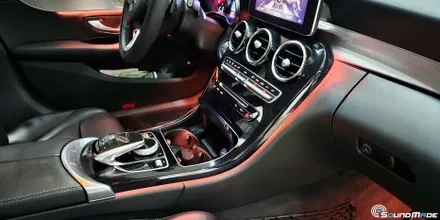 BENZ C200 순정엠비언트 광량업 시공기! / 부산 진구, 김해