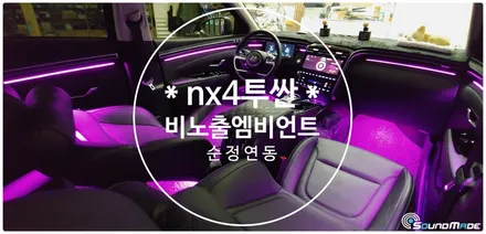 nx4투싼 비노출엠비언트 순정연동 / 부산 진구, 김해