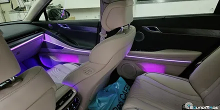 제네시스 G80 순정엠비언트 광량업 및 아크릴매립엠비언트 / 부산 진구, 김해