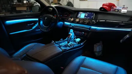 BMW 520D F10 엠비언트 시공기 / 부산 진구, 김해