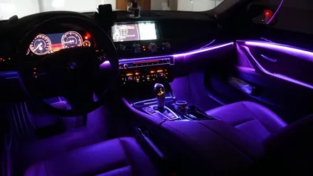 [BMW F10 520D] 사운드메이드 스타일의 엠비언트 무드등 / 부산 진구, 김해