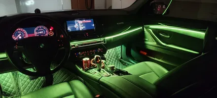 부산 BMW 520d 엠비언트 라이트 실내무드등 실내튜닝 / 부산 진구, 김해