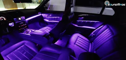 벤츠 E350 W212 신형버젼 엠비언트무드등 / 부산 진구, 김해