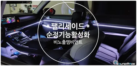 팰리세이드 비노출엠비언트 순정활성화 / 부산 진구, 김해