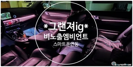 그랜져ig 비노출엠비언트라이트 전문점! / 부산 진구, 김해