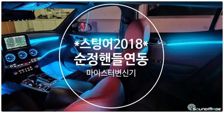 2018스팅어 마이스터 변신들어갑니다. / 부산 진구, 김해