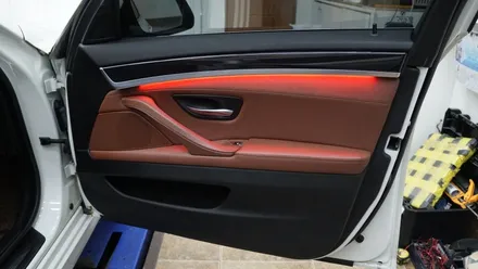 BMW 520D F10 엠비언트 시공기 / 부산 진구, 김해