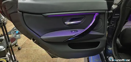 부산 bmw 4시리즈 비노출엠비언트 시공기 / BMW / 4시리즈 / 부산 진구