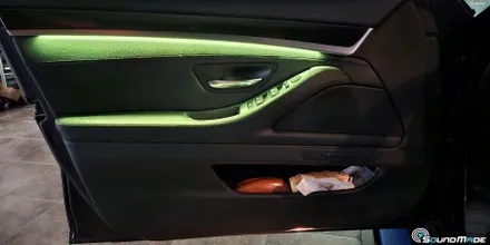 BMW 5시리즈 F10 비노출엠비언트 시공기! / 부산 진구, 김해
