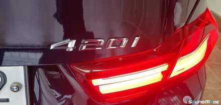 부산 bmw 4시리즈 비노출엠비언트 시공기 / BMW / 4시리즈 / 부산 진구