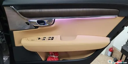 VOLVO S90 순정엠비언트 광량업시공기 / 부산 진구, 김해