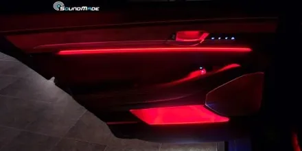 제네시스G90 순정엠비언트 광량업 시공기 / 부산 진구, 김해