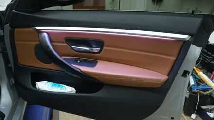 BMW 4 스마트폰과 연동되는 엠비언트 라이트 시공후기 / 부산 진구, 김해